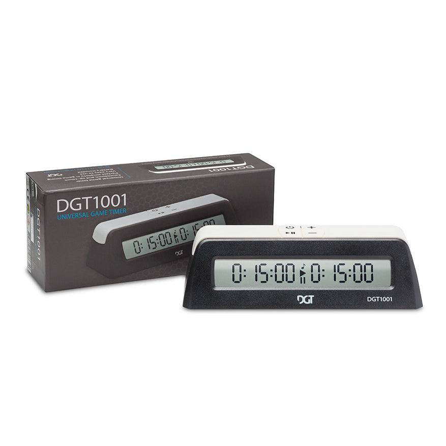 DGT1001 Chess/Game Timer - Black (A Grade)