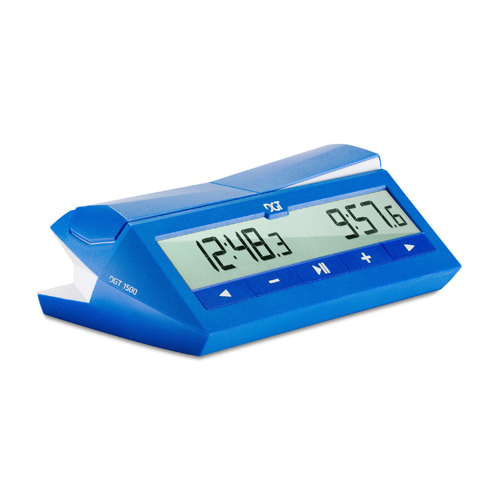 DGT1500 Digital Chess Timer Clock Blue