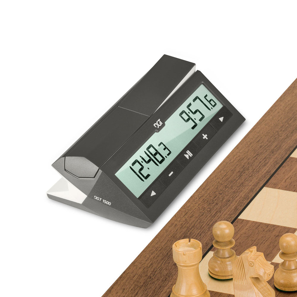 DGT1500 Digital Chess Timer Grey