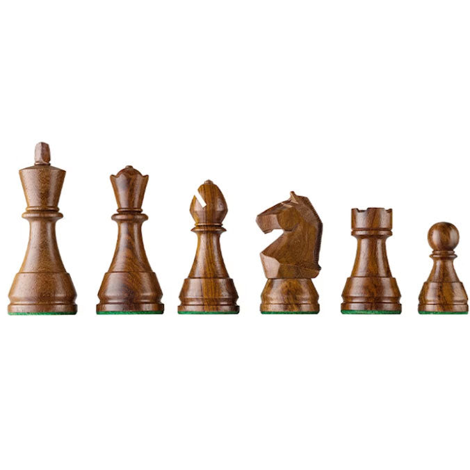 DGT Modern Staunton Wooden Electronic Chess Pieces (Extra Weighted)