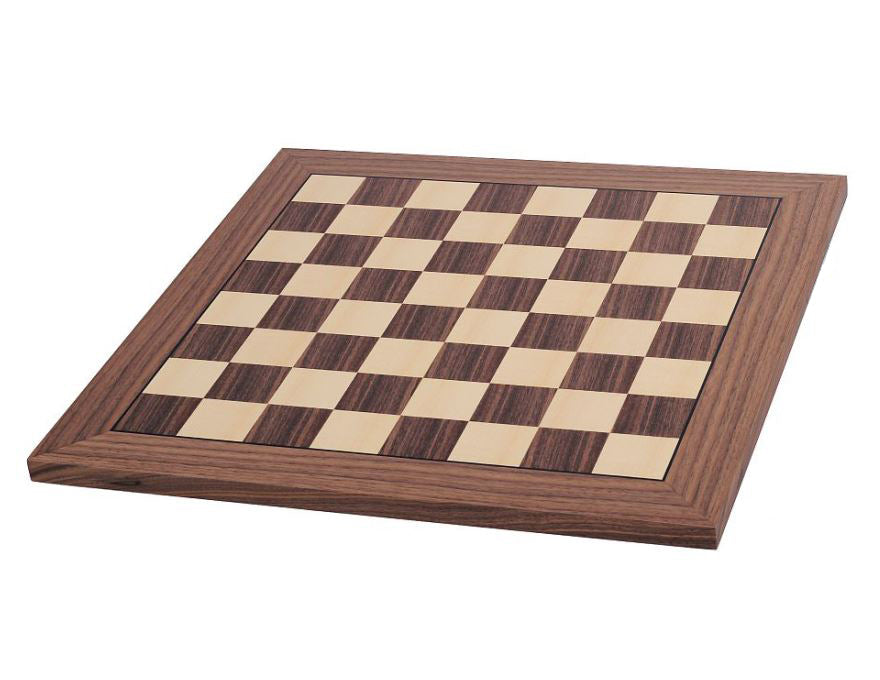 DGT Walnut Chess Board (Slight Corner Damage)