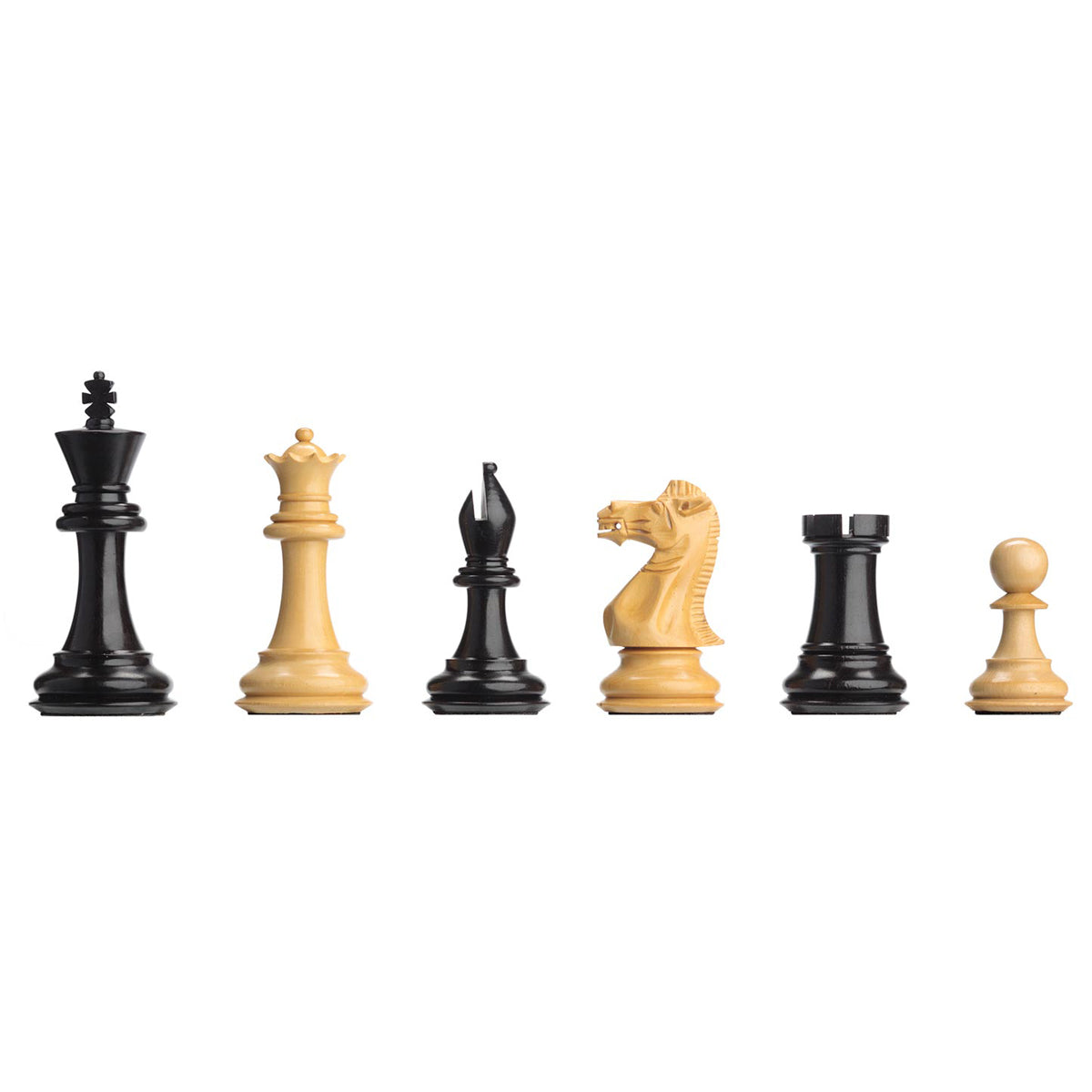 DGT Ebony Wooden Electronic Chess Pieces (Extra Weighted)