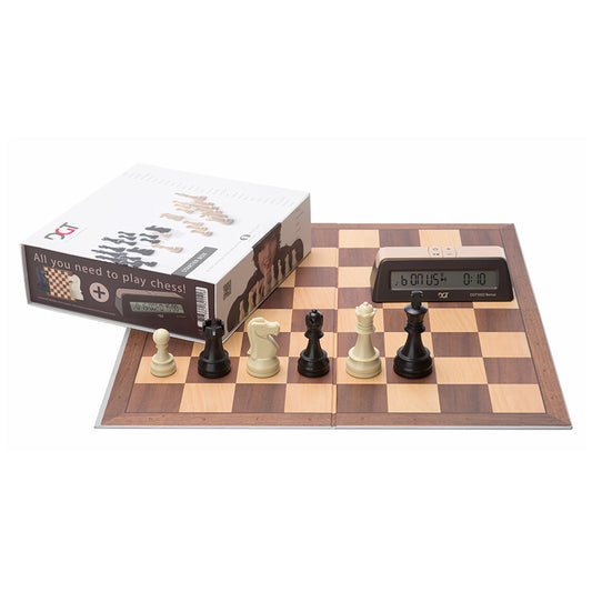 DGT Chess Starter Box Brown