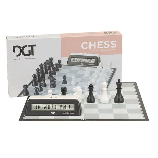 DGT Compact Chess Starter Box with Clock(DGT1002)