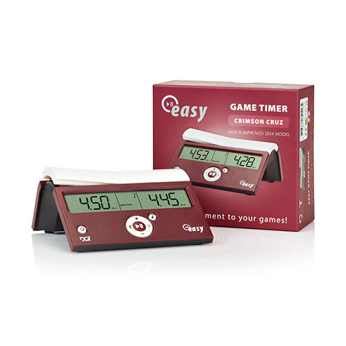 DGT Easy Chess/Game Timer - Crimson Cruz