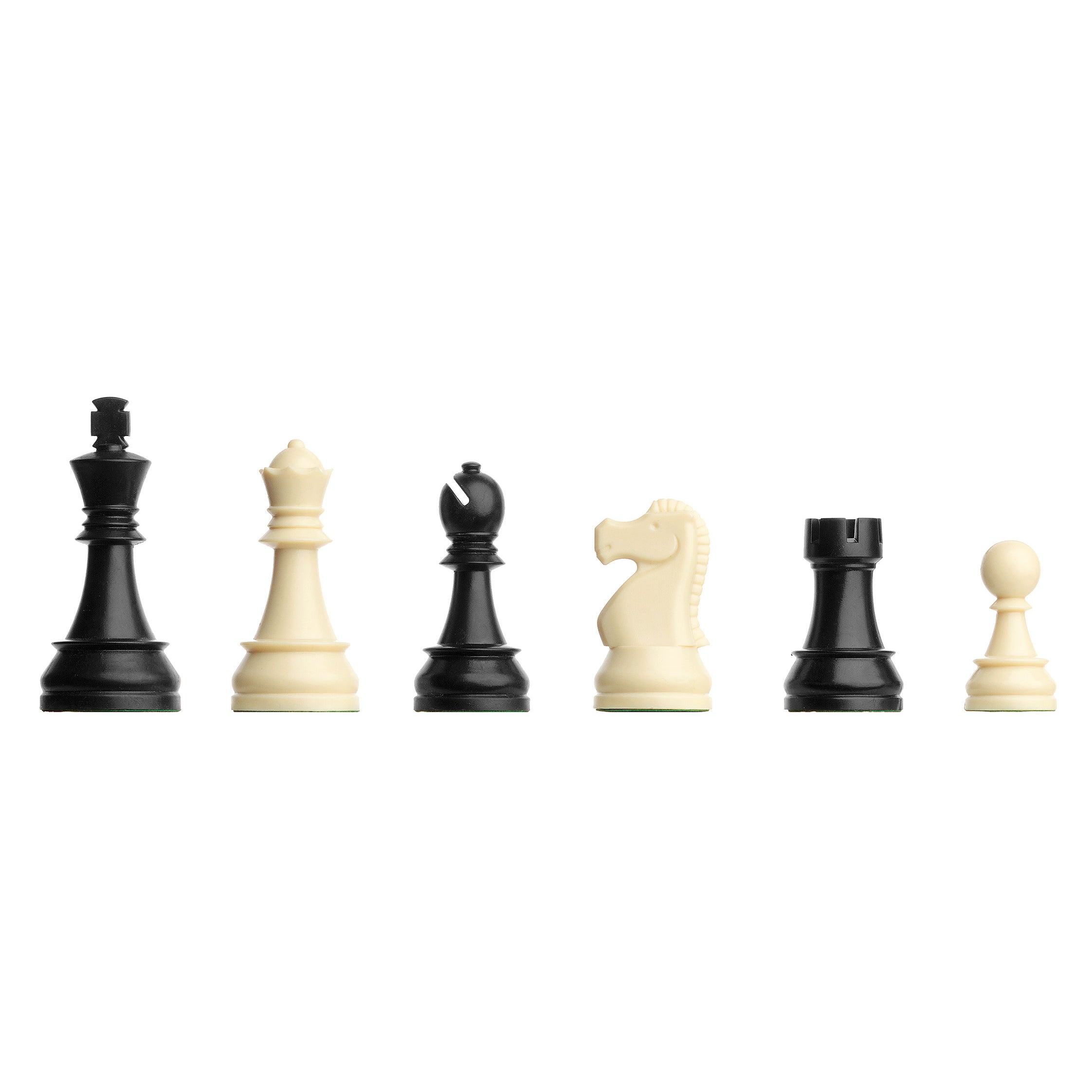 DGT Designed Bagged Plastic Chess Pieces (86mm)
