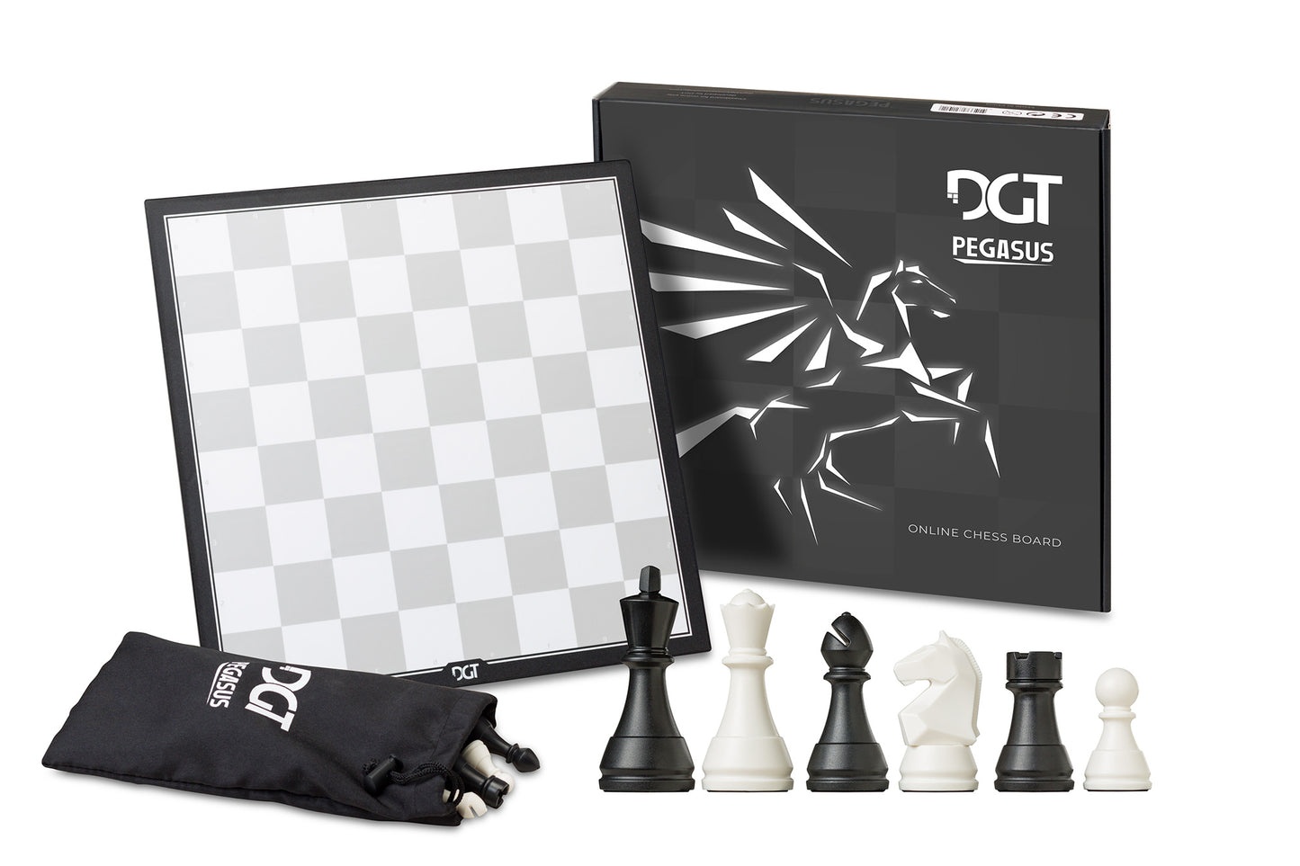 DGT Pegasus Chess Board & Pieces
